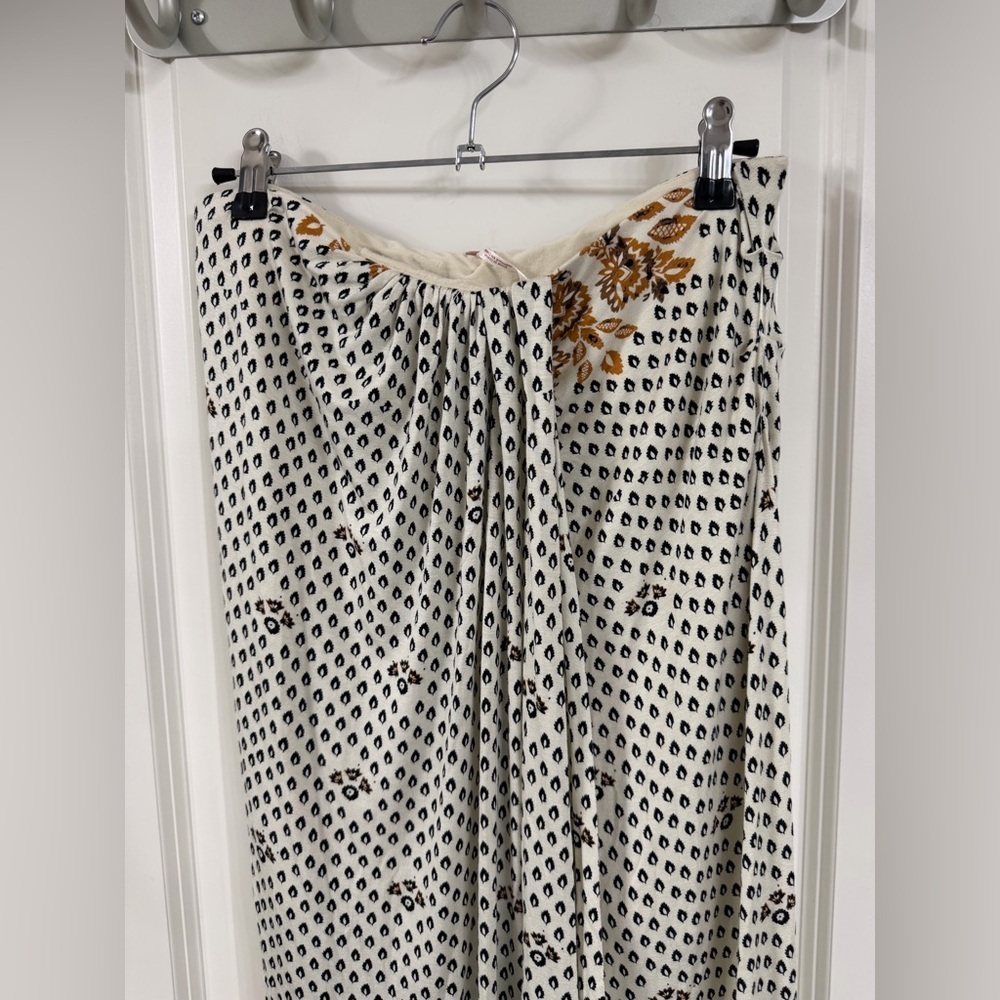 Free People Antique Combo Column Asymmetric Midi Skirt - Picture 3 of 6